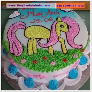 Bánh Sinh Nhật Con ngựa - YN30